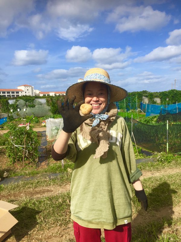 採れたては最高です