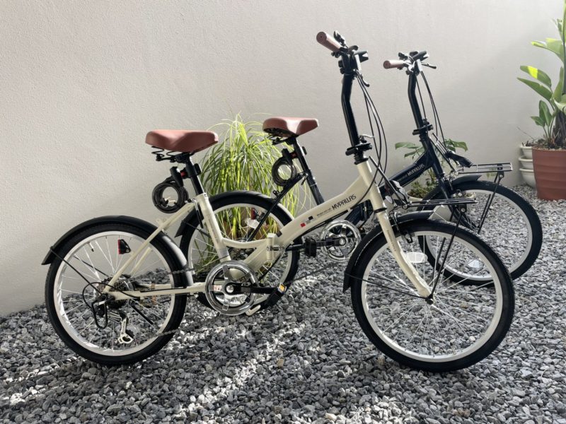 天使の羽工房の生徒さん用の自転車