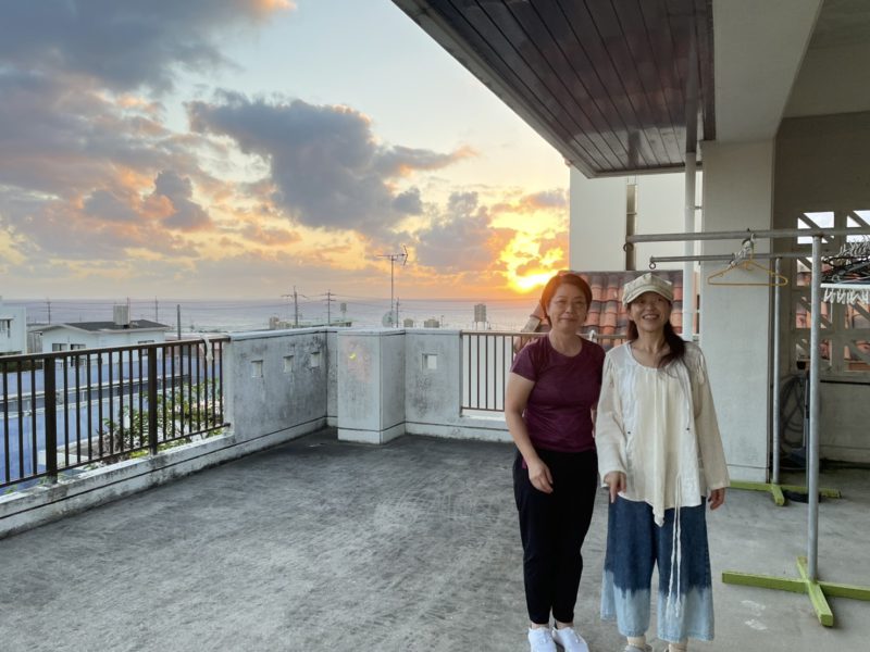 天使の羽工房の休日 その⑤ 夕日を見ながらバーベキュー