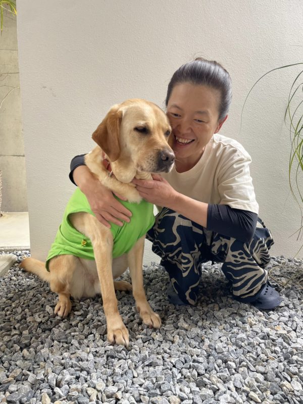 盲導犬ラシッドの8歳のお誕生日