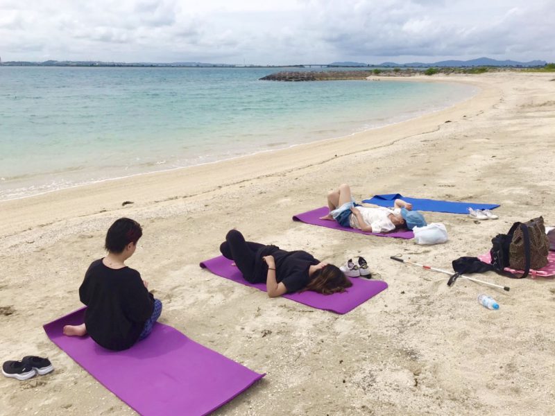 浜比嘉島のビーチ
