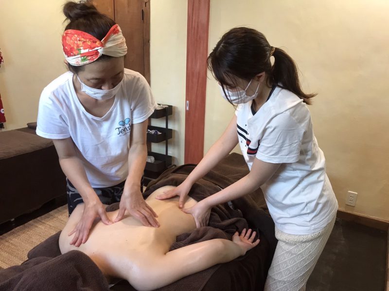 19期生のレッスン中 その1