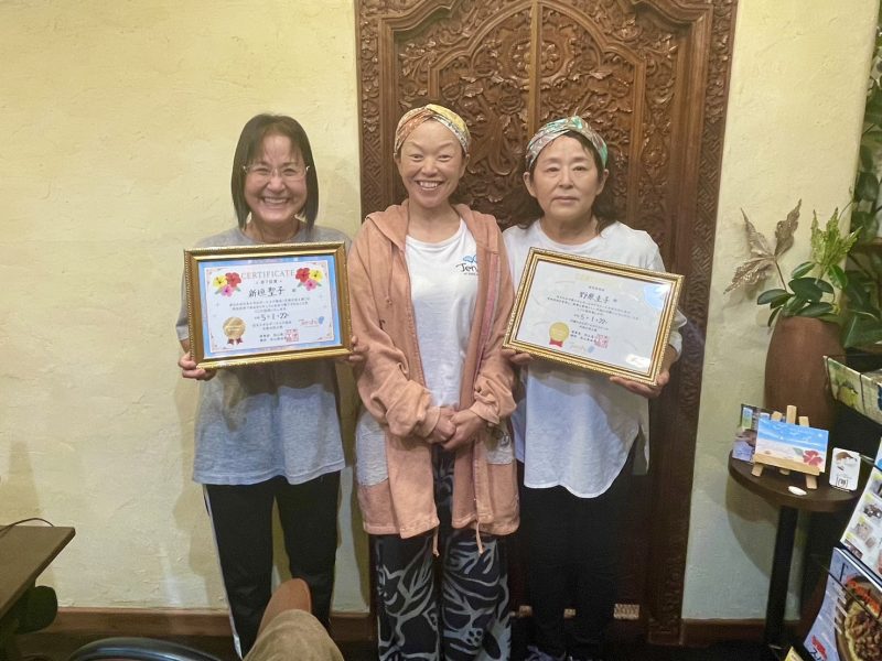 一緒に卒業記念撮影です❣️