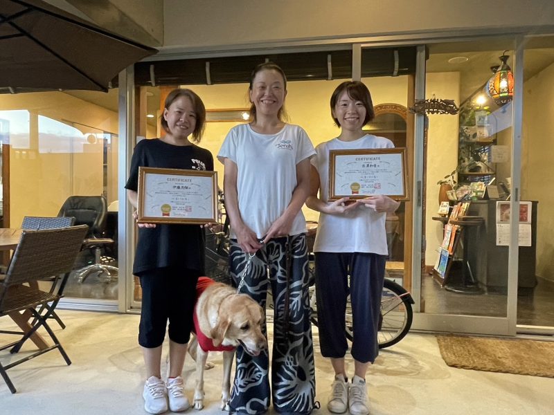 45期生のSさんKさんご卒業おめでとうございます。