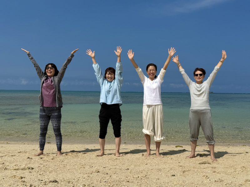 綺麗な海と砂浜でテンションも上がります！